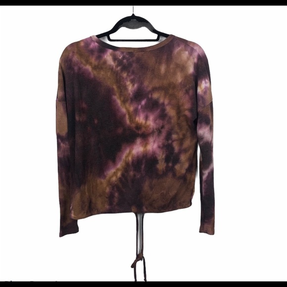 Smoke & mirrors women’s long sleeve brown tie-dye‎ - Picture 3 of 8